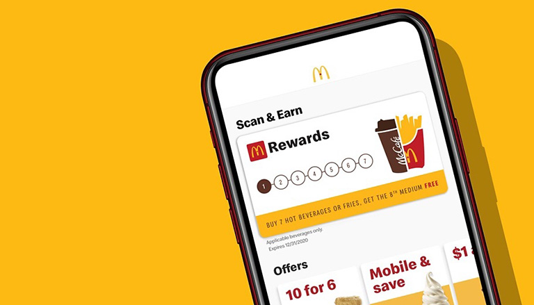 My McDonalds Rewards app